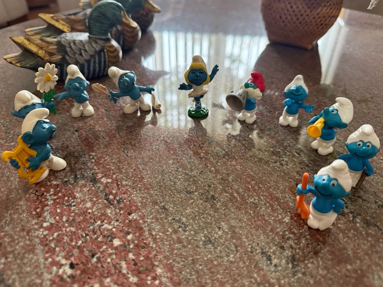 Bonecos Smurfs da  Hering anos 80  + Brindes - Foto 2
