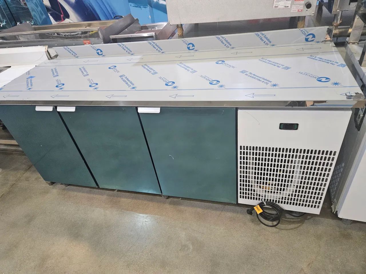 balcão refrigerado de inox 2 metros refrimate