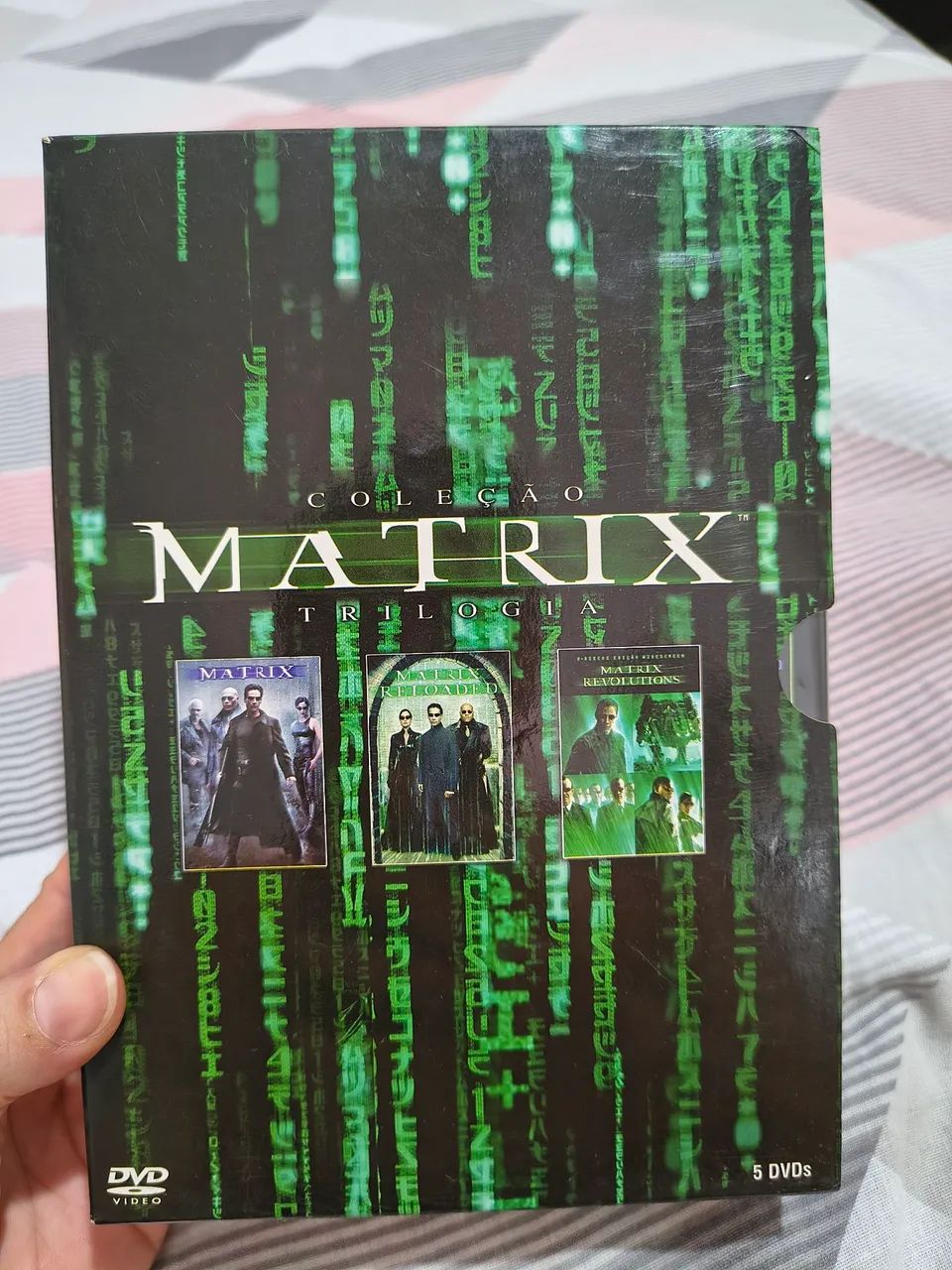 BOX ORIGINAL DVD'S TRILOGIA MATRIX