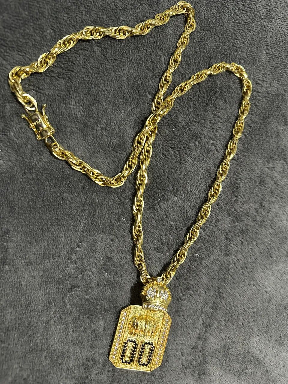 Corrente banhada a Ouro 18k