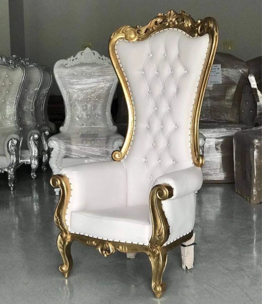 Poltrona imperial. Cadeira  - Foto 3