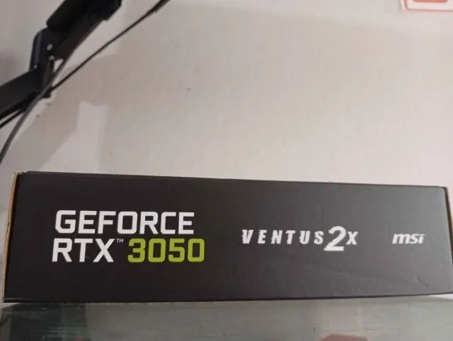 RTX 3050 semi nova. *Analiso trocas em placa inferior com volta... - Foto 3