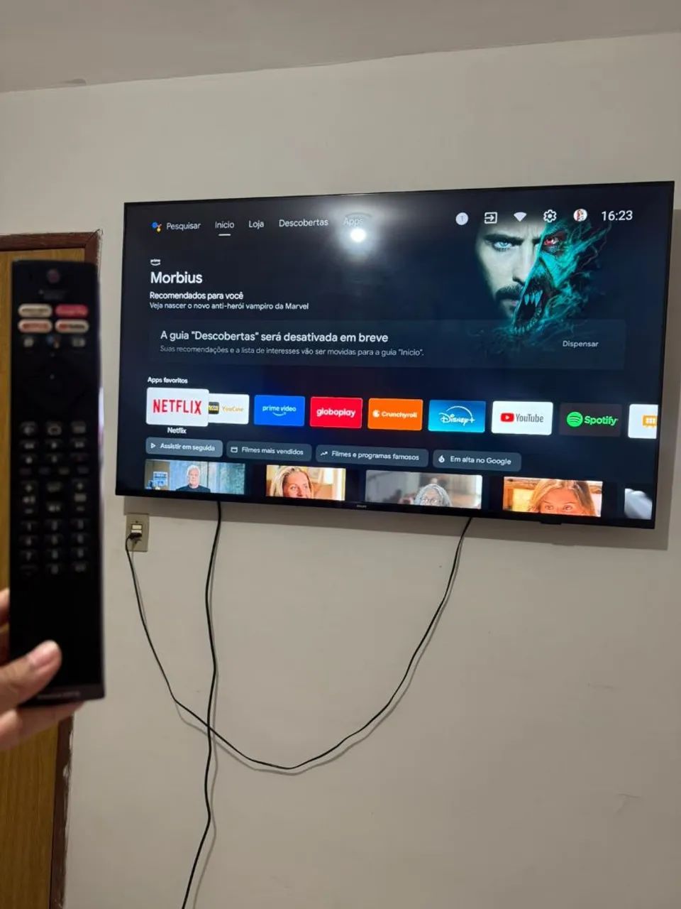 Smart TV 65 polegadas - R$ 2.000 - Foto 3