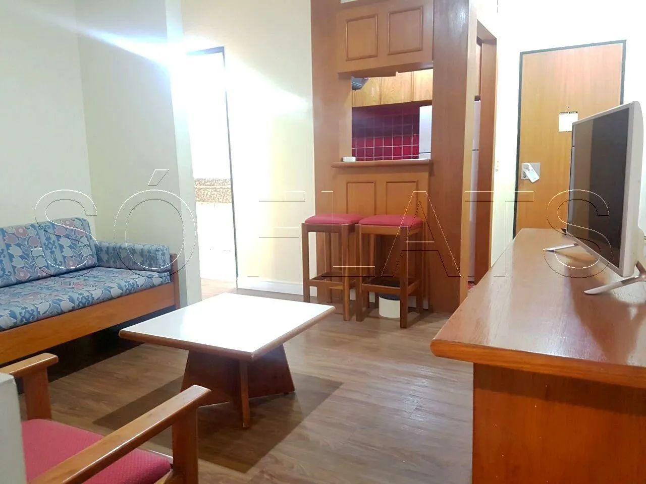 Flat na Cerqueira Cesar 2 dormitórios com 79m² totalmente mobiliado. - Foto 2