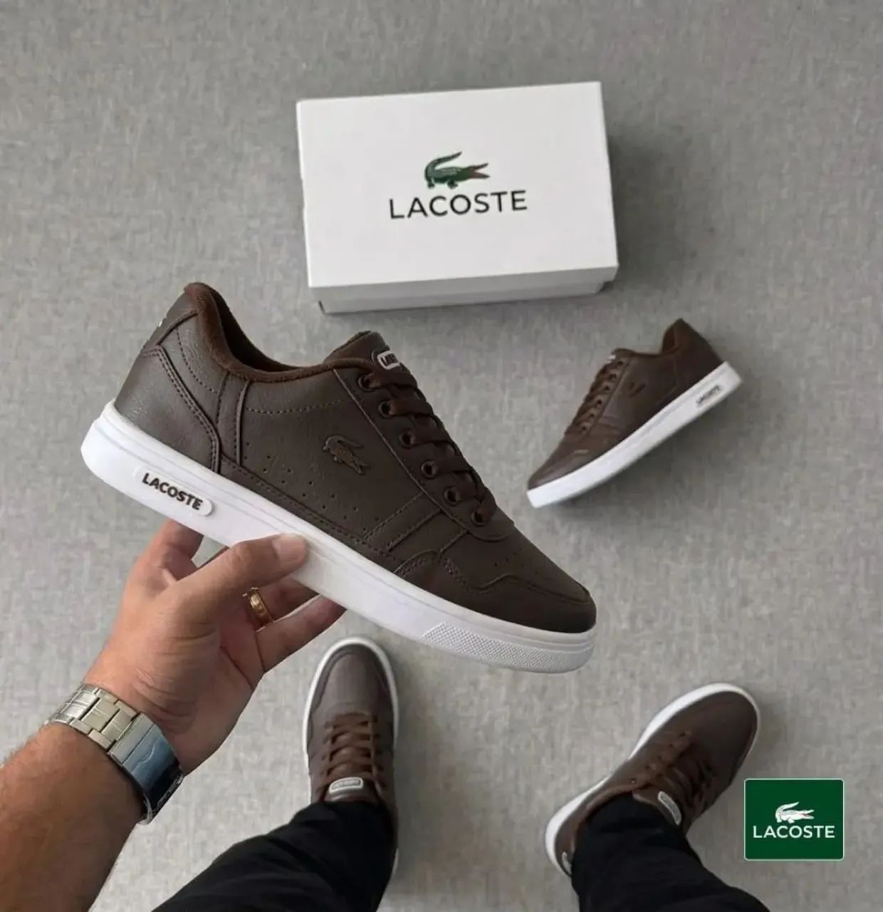 TÊNIS MASCULINO LACOSTE - Foto 3