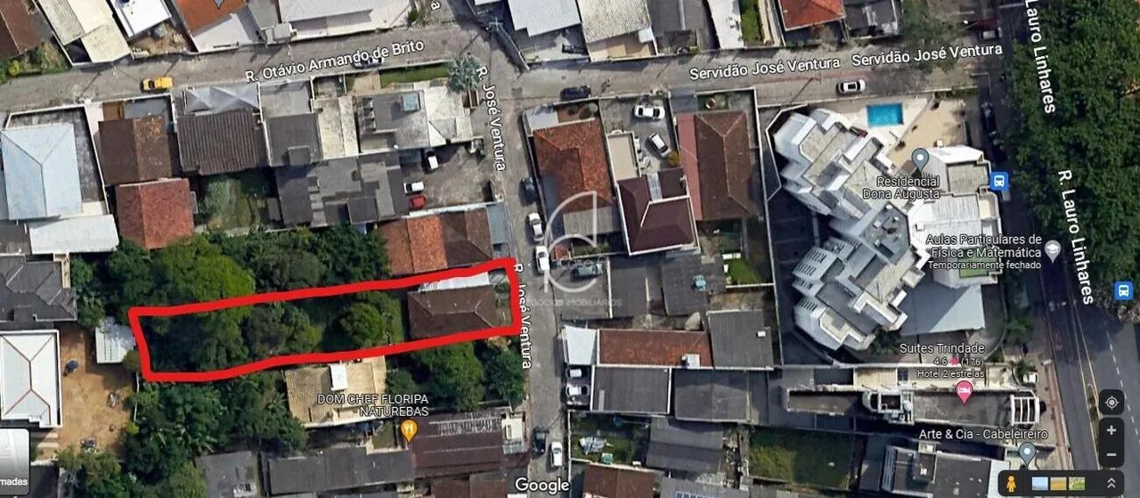 Terreno à venda na Trindade - pronto para construção com até 5 pavimentos