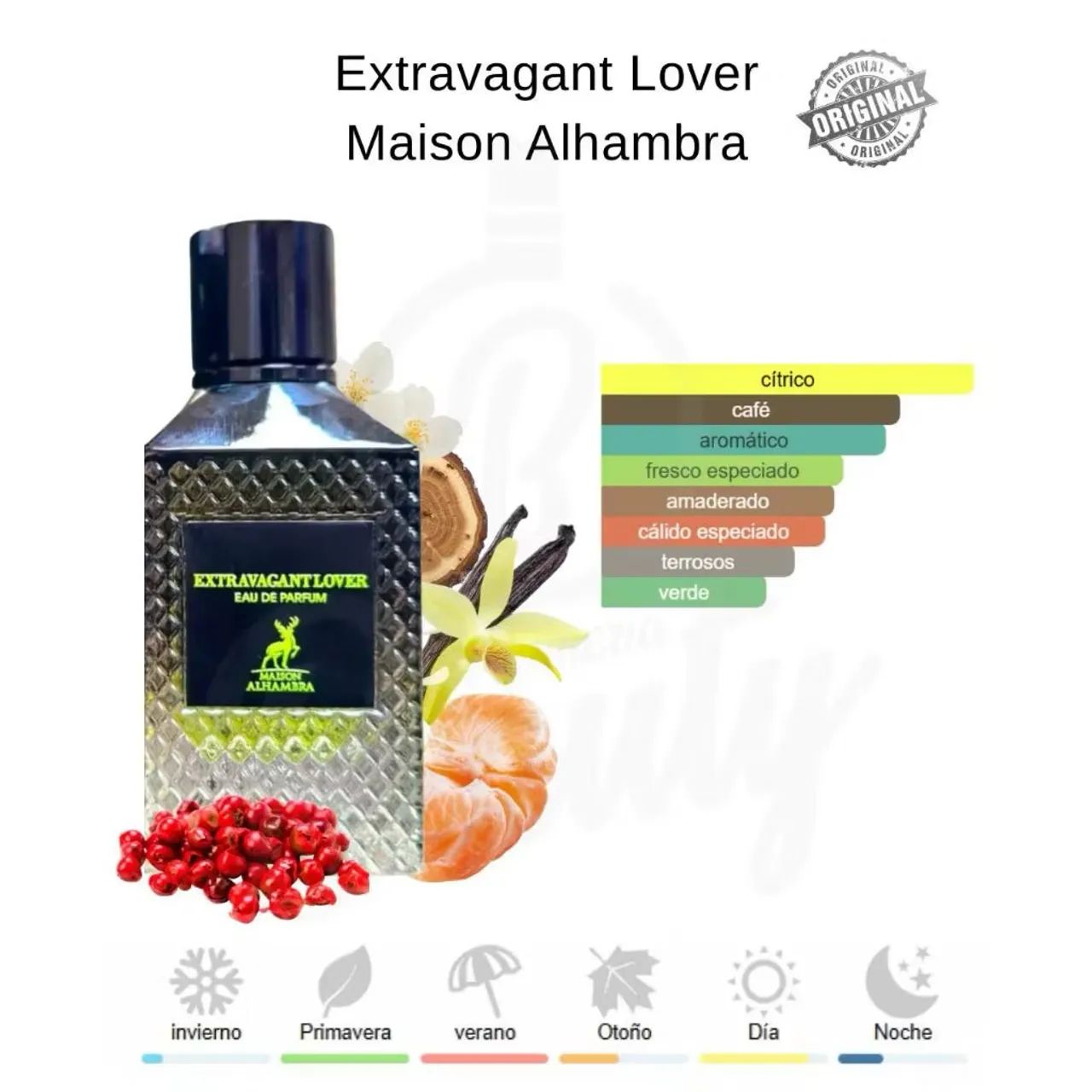 Perfume Maison Alhambra Extravagant Lover 100ml | Original ? - Foto 3