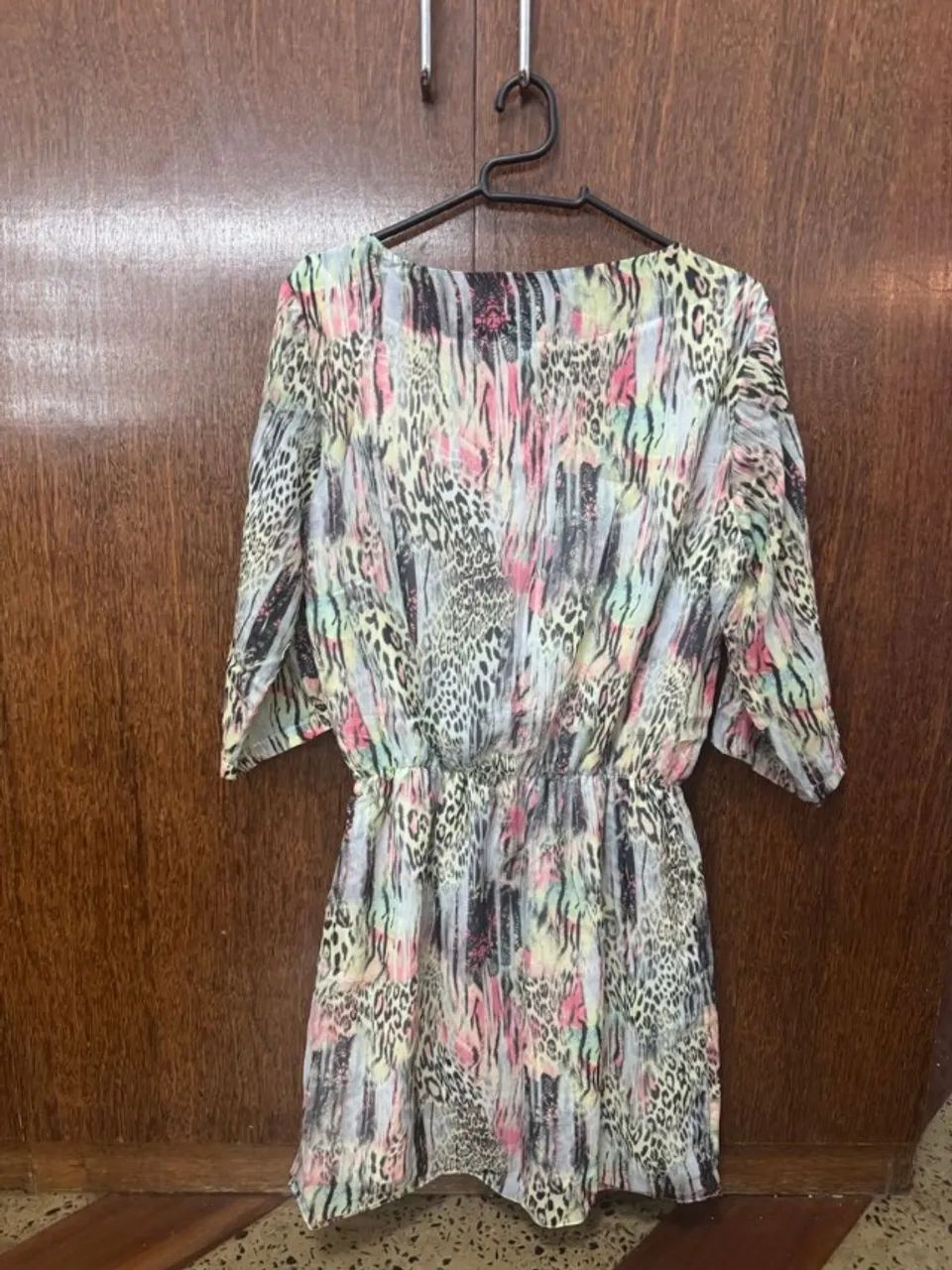 vestido madame ms estampado 40 - Foto 3