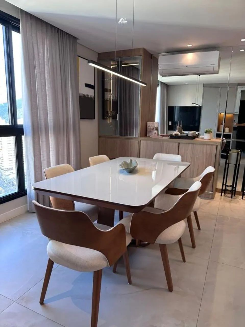 Apartamento mobiliado, 3 dormitórios centro Itajaí - Foto 2