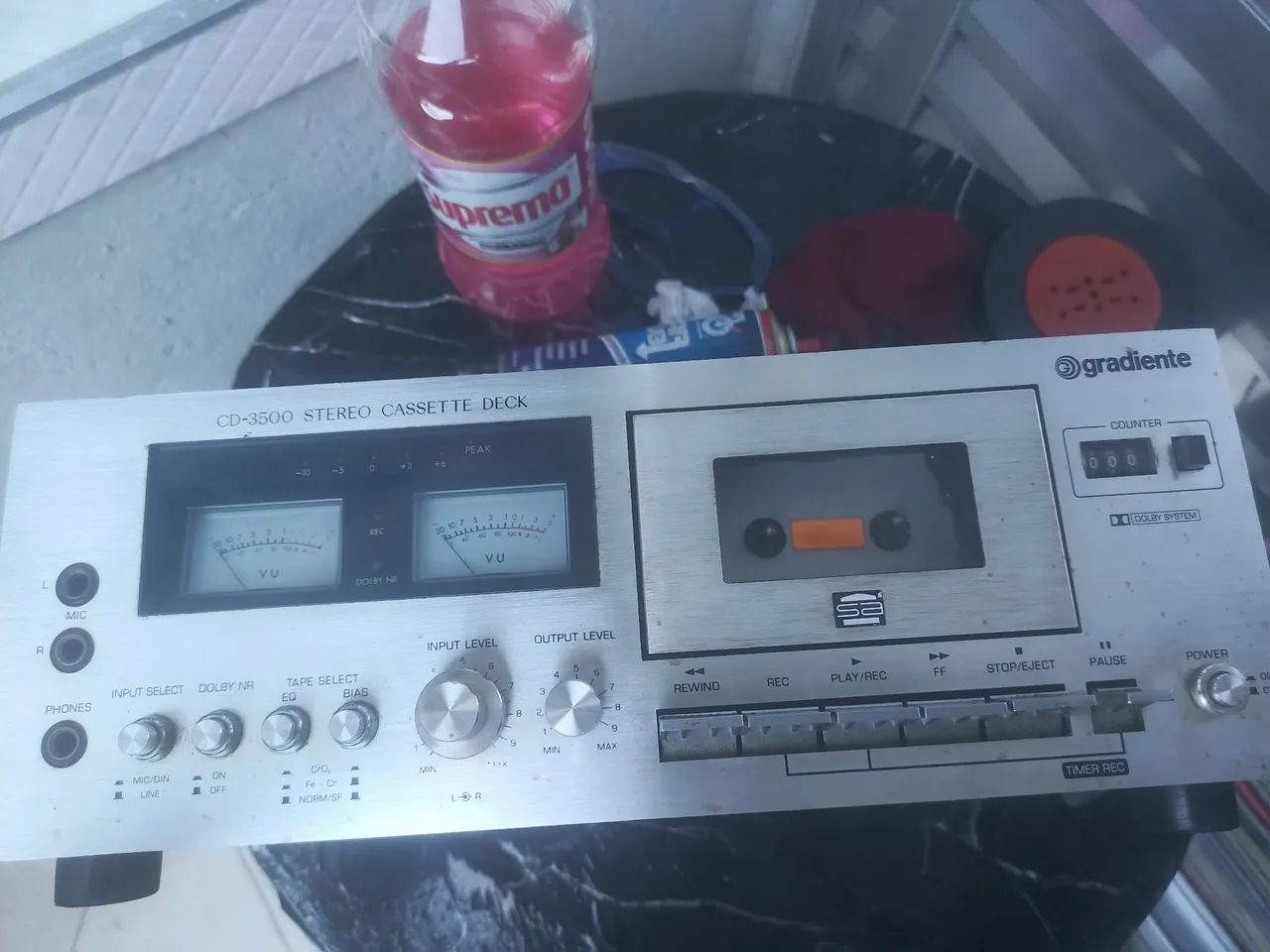 Tape deck gradiente cd 3500