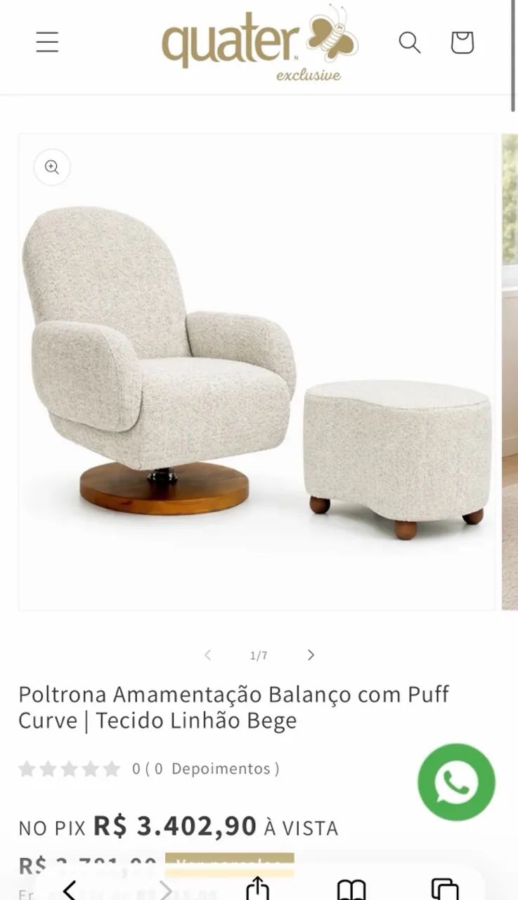 Poltrona Amamentação 