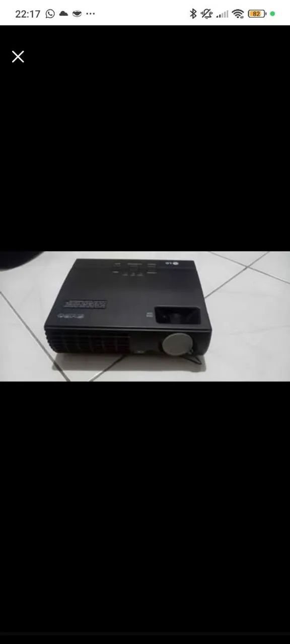 Projetor LG Com (Problema Porém Funciona Normalmente)