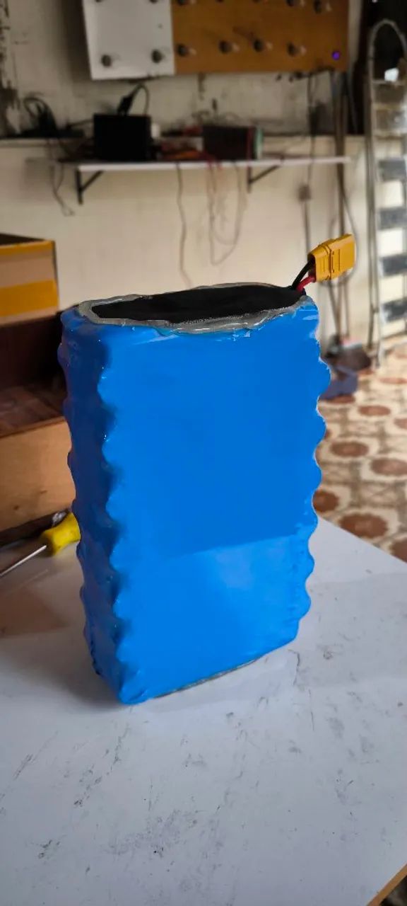 Reparo em bateria de lítio 18650
