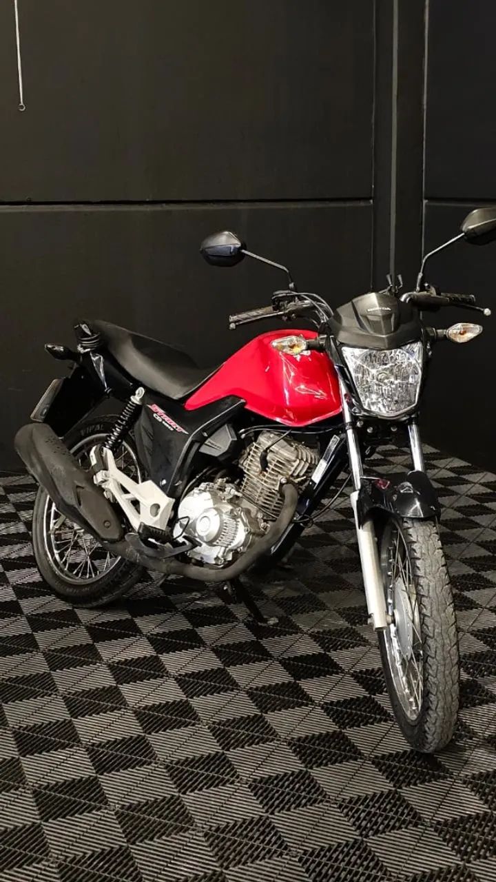 Honda CG 160 Start 2024 Vermelha - Foto 2
