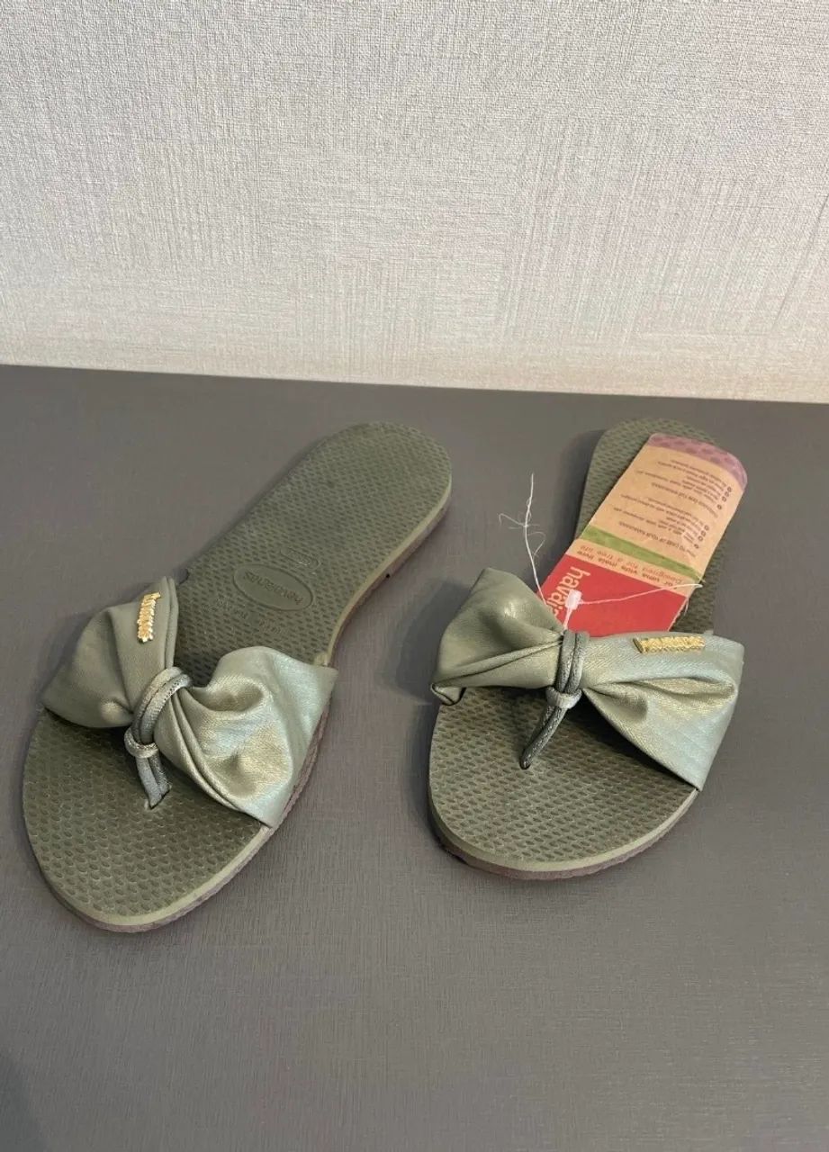  Rasteirinha havaianas tam 35/36 - Foto 4