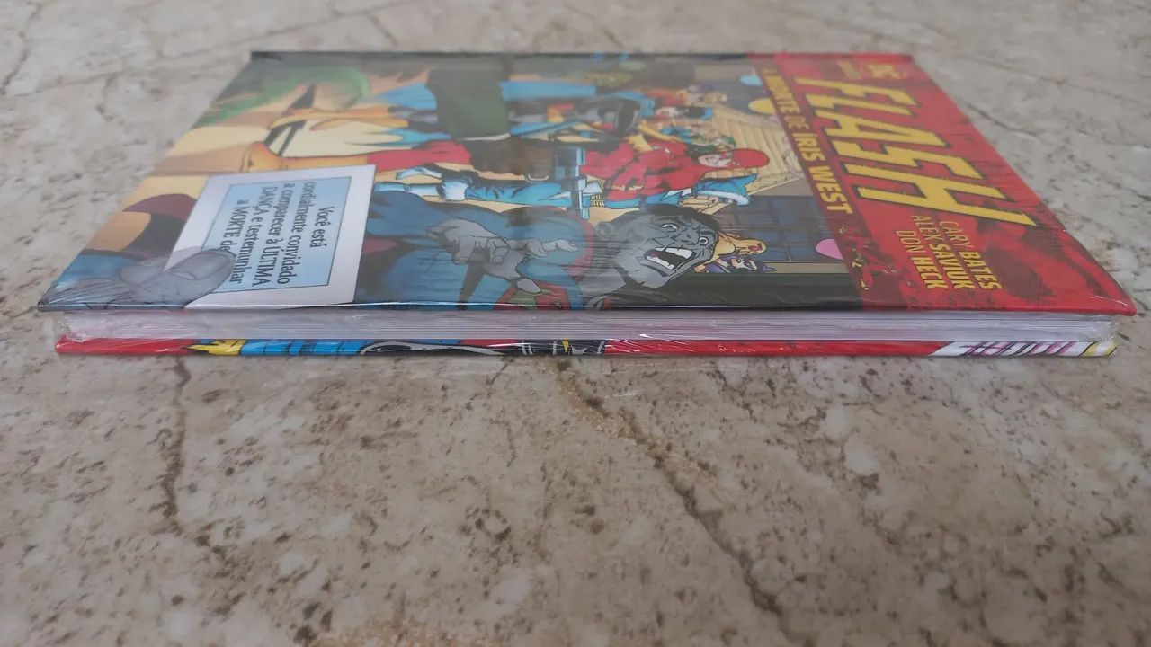 Flash A Morte de Iris West em Capa Dura Lacrada da Editora Panini - Foto 4