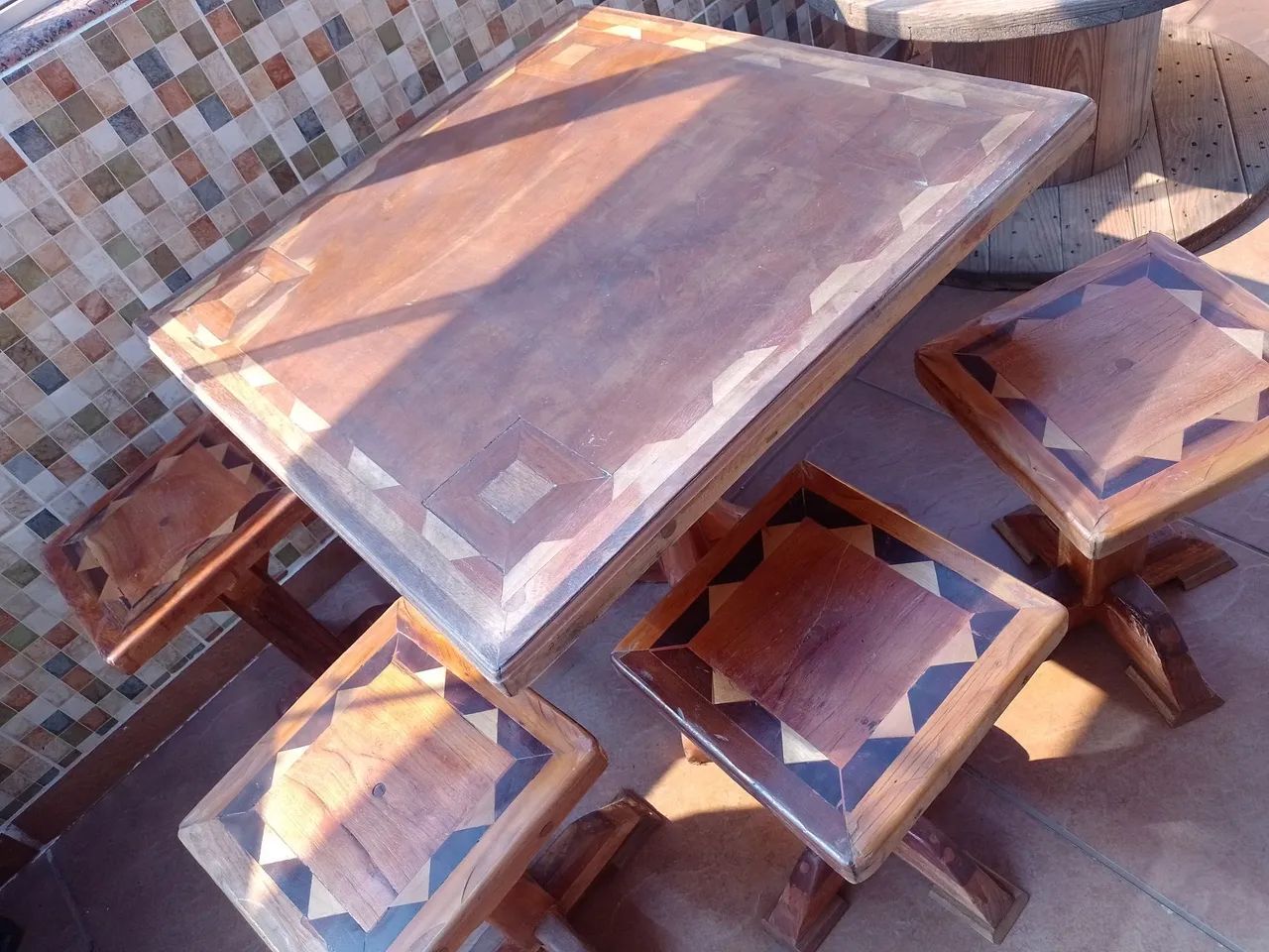 Mesa de madeira  - Foto 3