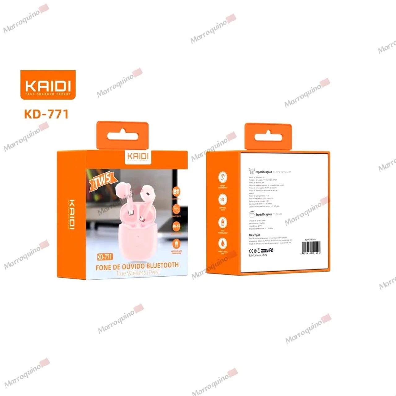 Fone Kaidi Bluetooth  - Foto 2