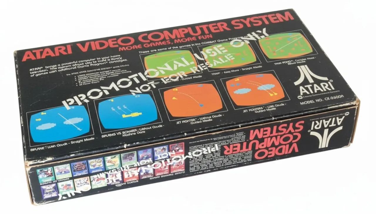 Atari 2600 original americano completo na caixa - Foto 5
