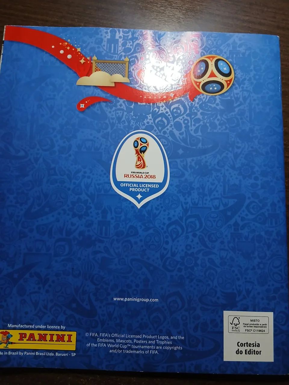 Albun de figurinhas copa da Russia - Foto 2