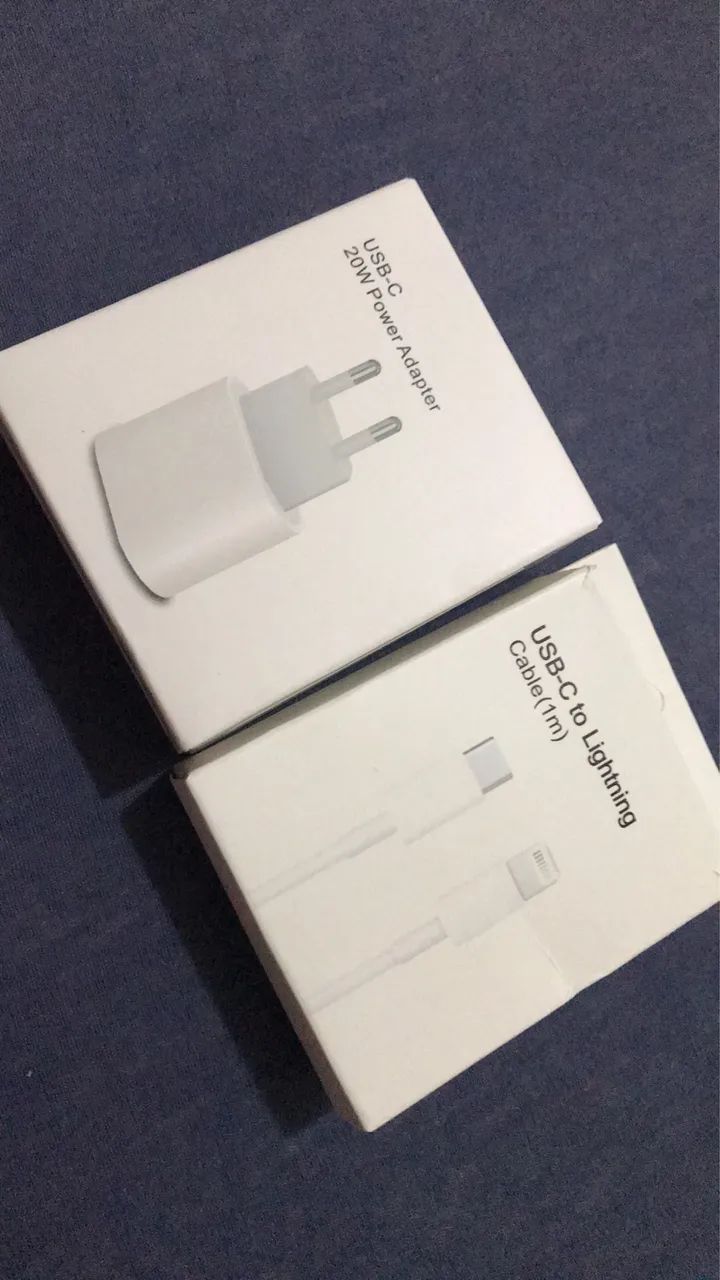 Carregador original iPhone 