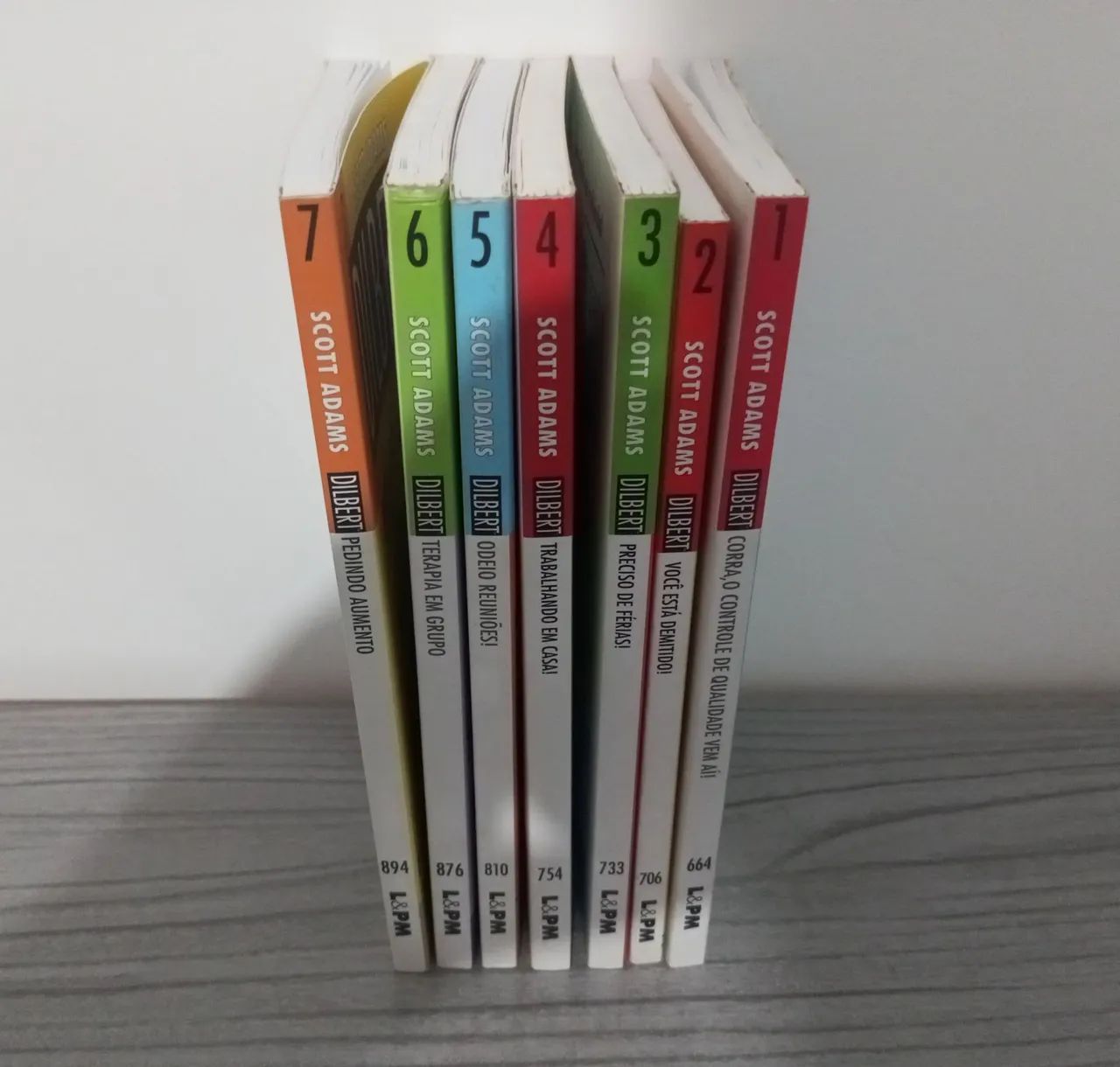Quadrinhos Coleção Dilbert 1 a 7 - Foto 2