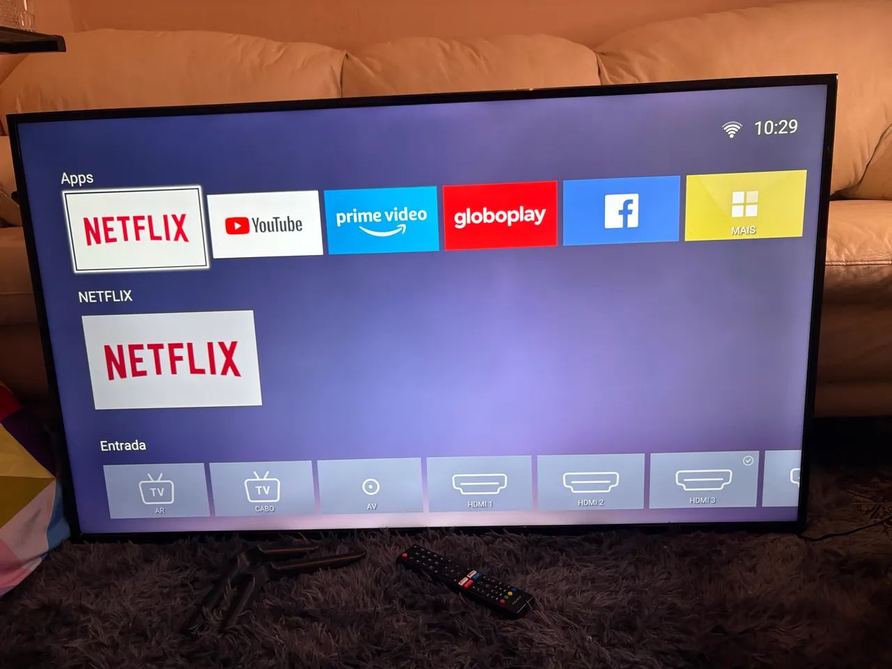 Smart Tv 50P 4K Entrego Aceito Cartão  - Foto 5