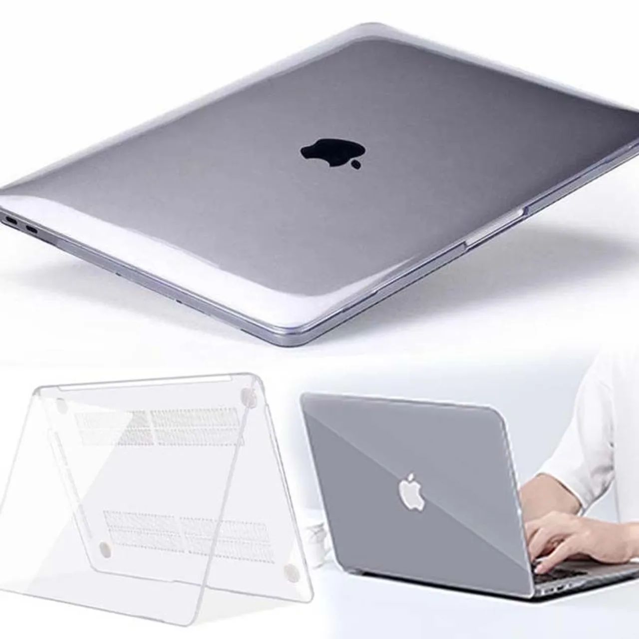 Capa para Mackbook Air M1 13 de Acrílico Transparente - Foto 3