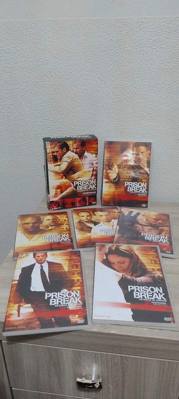 Lote 3 box DVD Prision Break - Temporadas 1, 2 e 3 - Foto 4