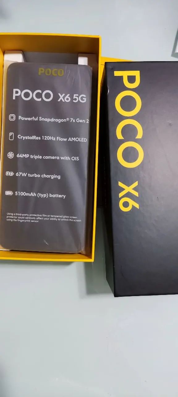 Poco x6 5G 256 MB 12 Ram 