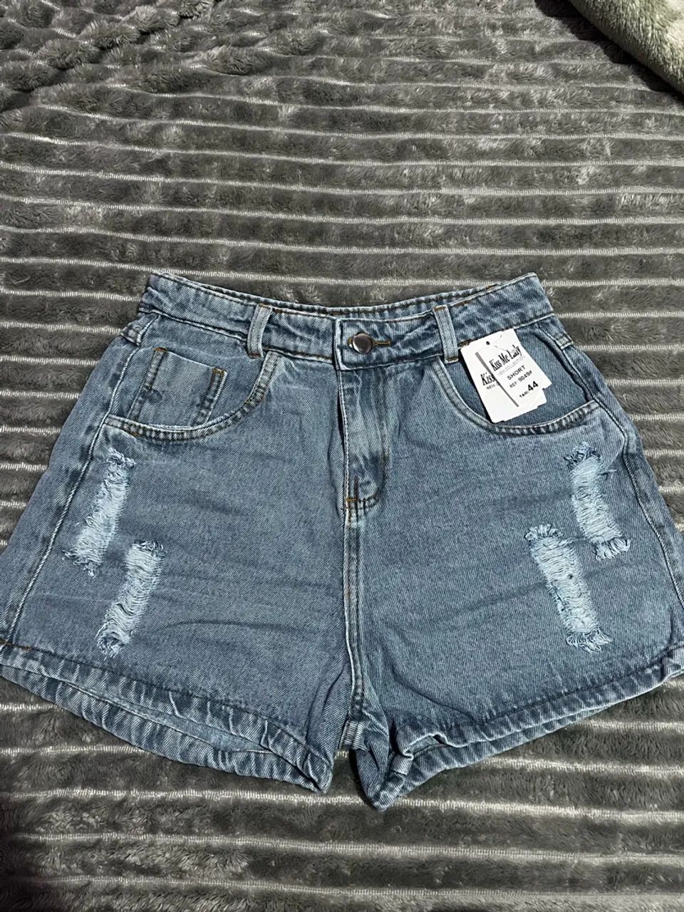 Calção Jeans Feminino 