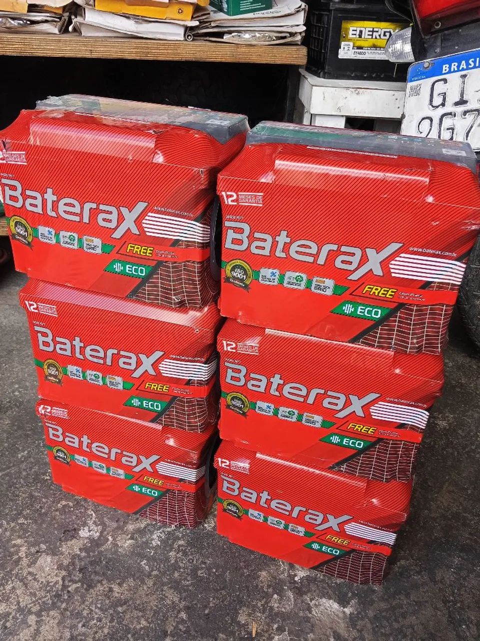 Bateria para carro nova e seminova 