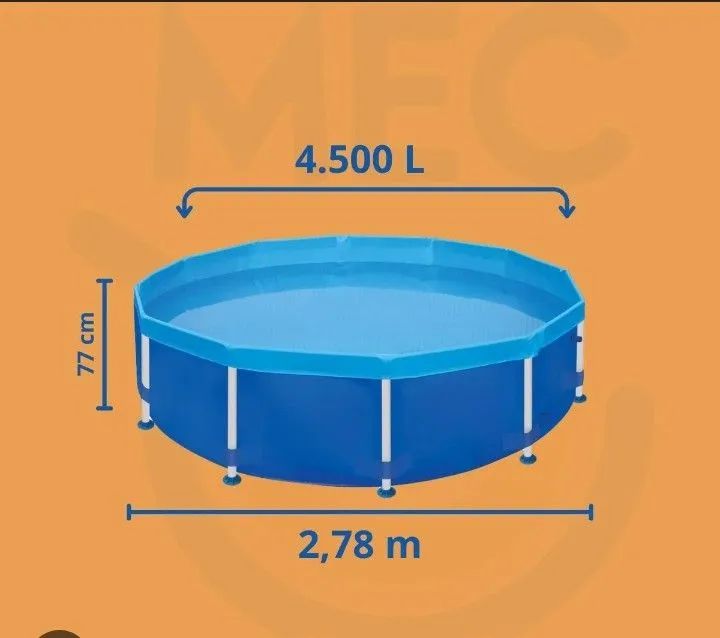 Vende-se uma piscina semi-nova - Foto 3