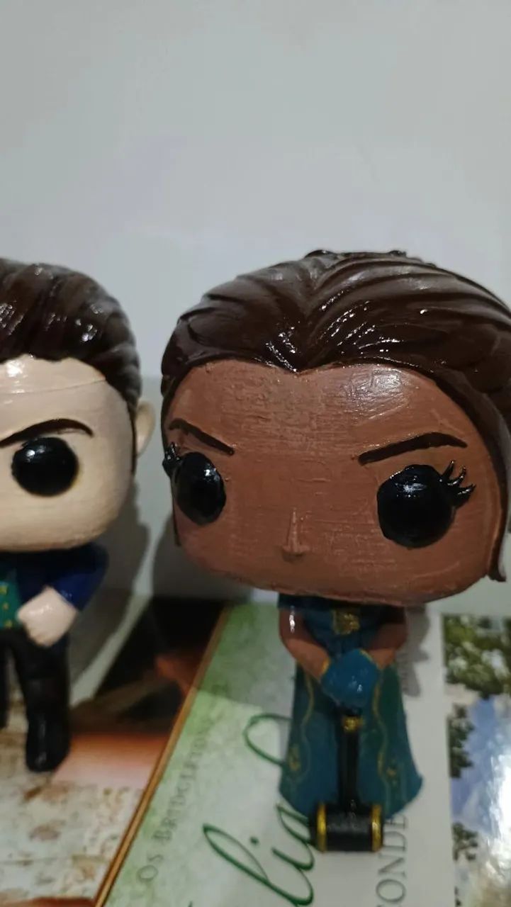 Casal Kate e Anthony Bridgerton impressão 3D (verificar descrição) - Foto 3