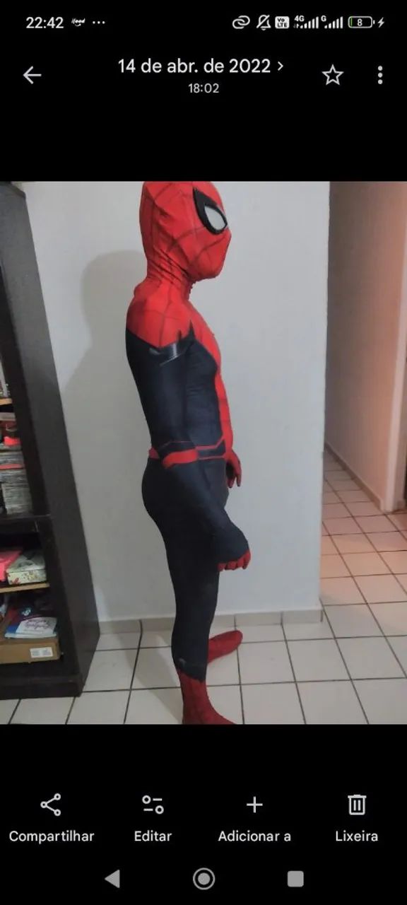 Vendo roupa do Homem-Aranha  - Foto 2