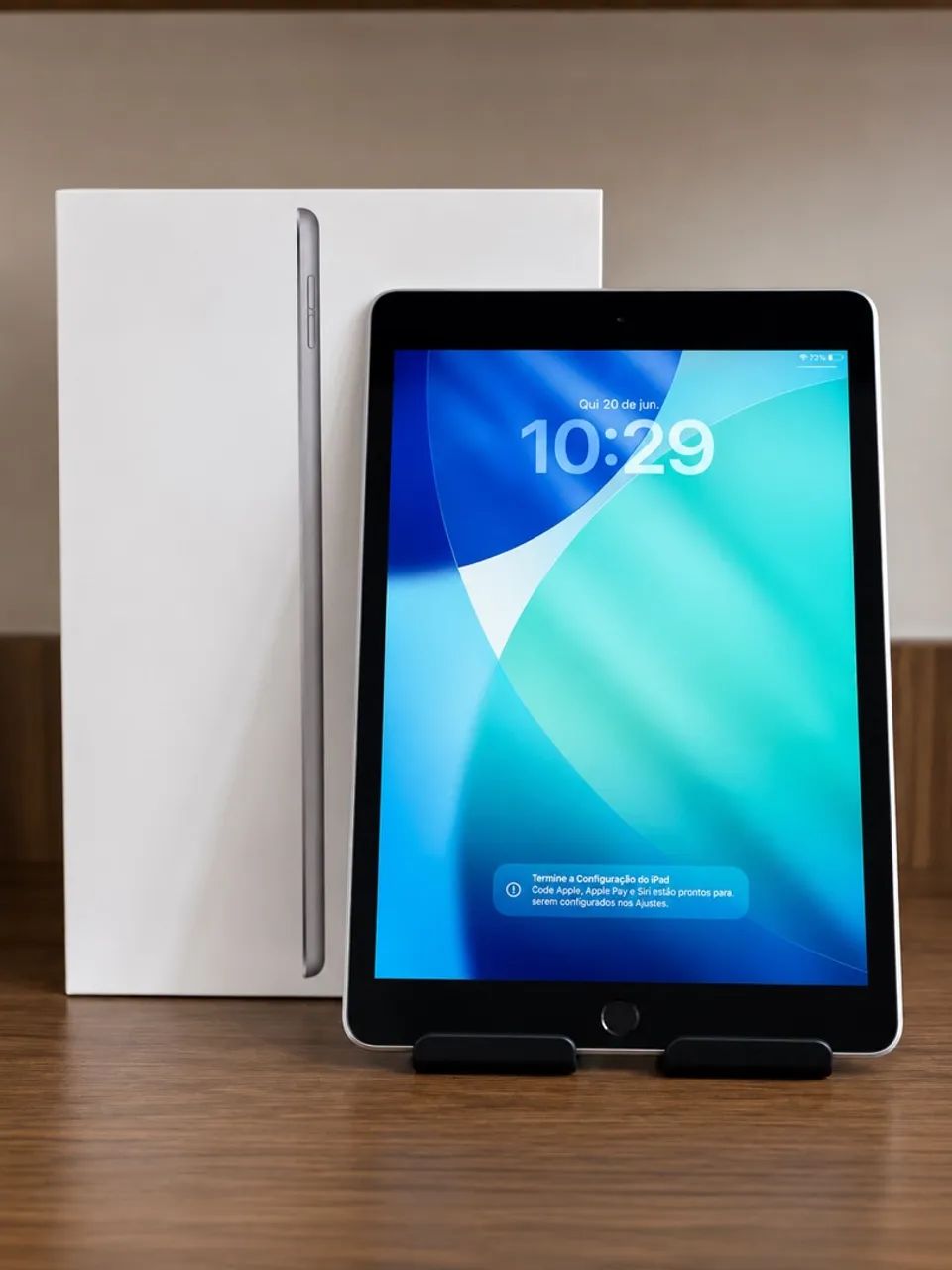 iPad 9 - Caixa, capa e carregador 