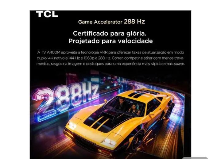 Smart TV 75" TCL 4K UHD Mini LED 75A400M Google TV 2026 - Foto 3