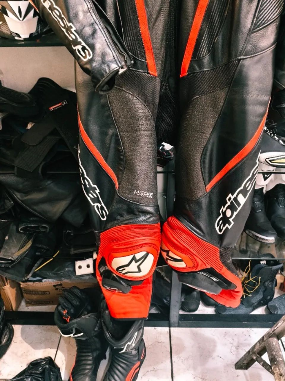 Macacão alpinestars 52 fusion zeradoooo - Peças para motos