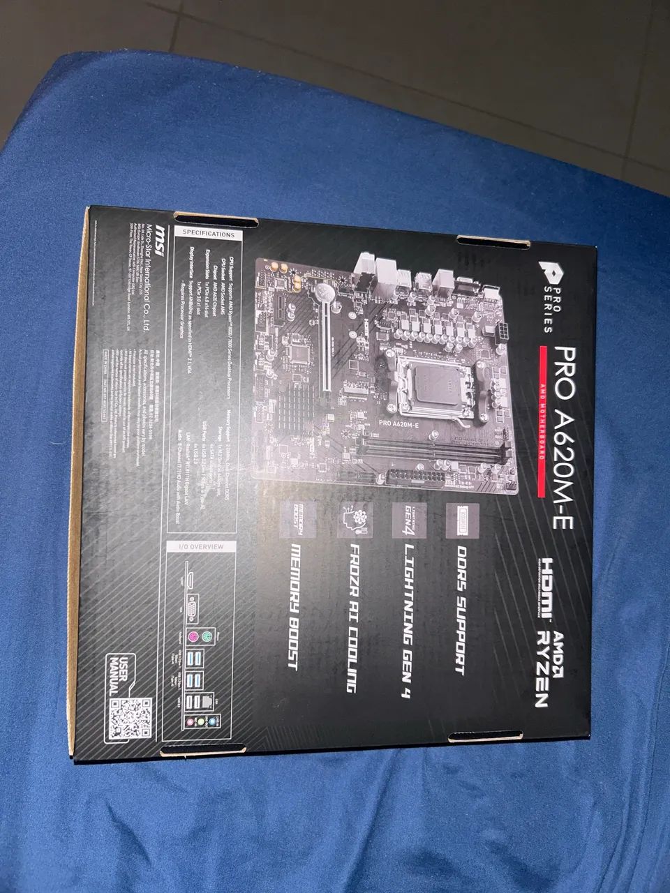 Placa mãe Msi Pro A620m-e ddr5 - Foto 2