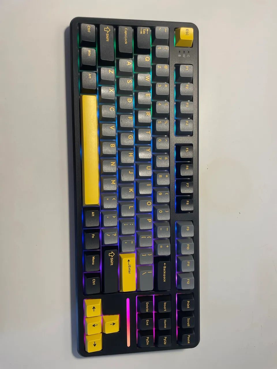 Teclado Mecânico sem fio Attack Shark ? Tri-Mode (2.4G / Bluetooth 5.0 / USB-C). Novo - Foto 3