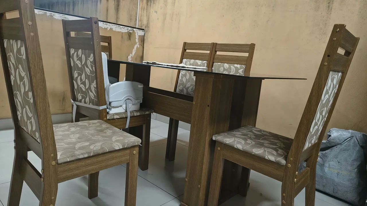 Sala de jantar 6 cadeiras  - Foto 4