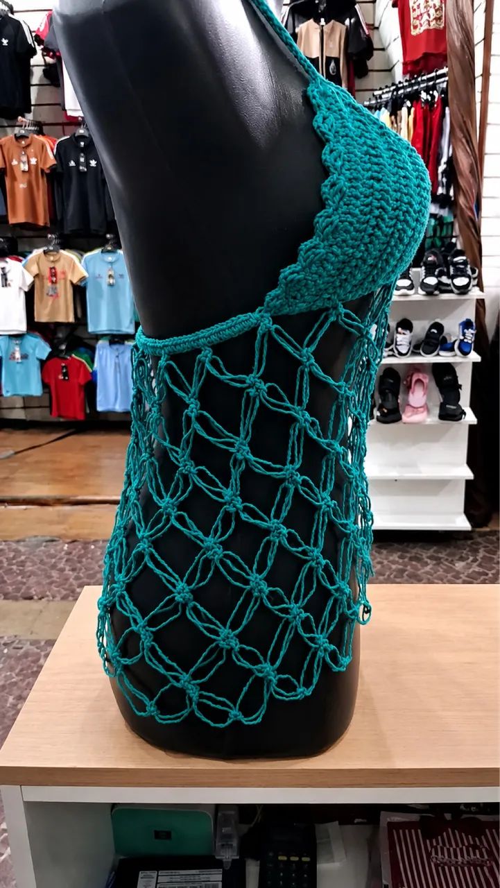 Blusinha de crochê  - Foto 3