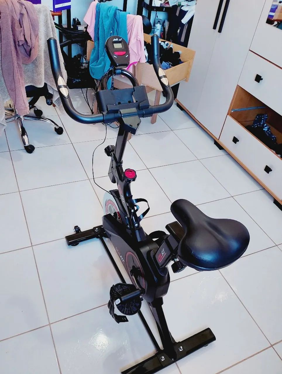 Bicicleta ergométrica nova nunca usada - Foto 3