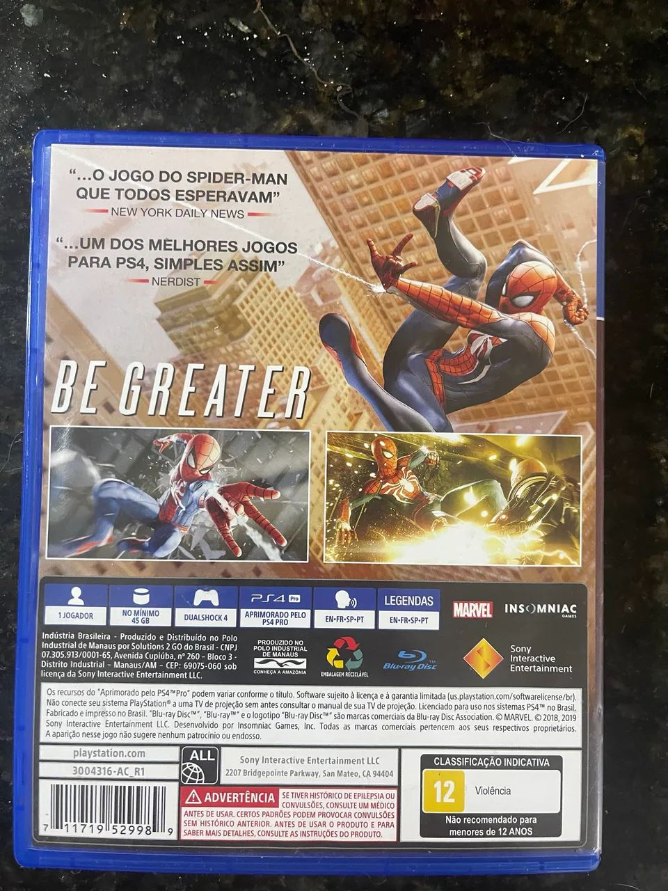 Jogo Spiderman PS4 - Foto 3