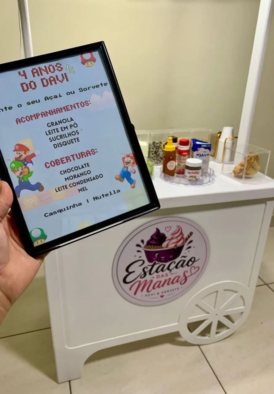 Estação de Açaí e Sorvete para Eventos - Foto 5
