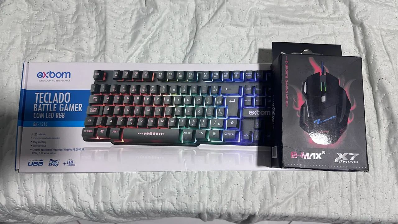 Combo mobilador:  mouse e teclado!!