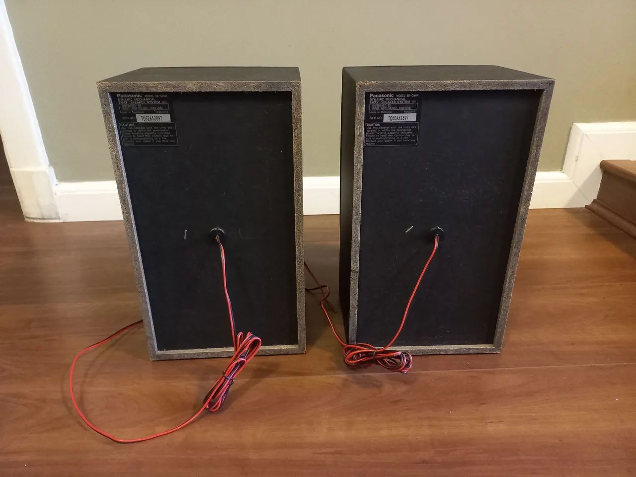 Par de caixas Panasonic 80w p/ Home Theater - Foto 3