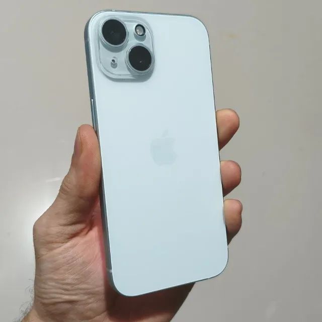 Apple Iphone 15 128GB Branco 128GB Bateria 100%  - Foto 2