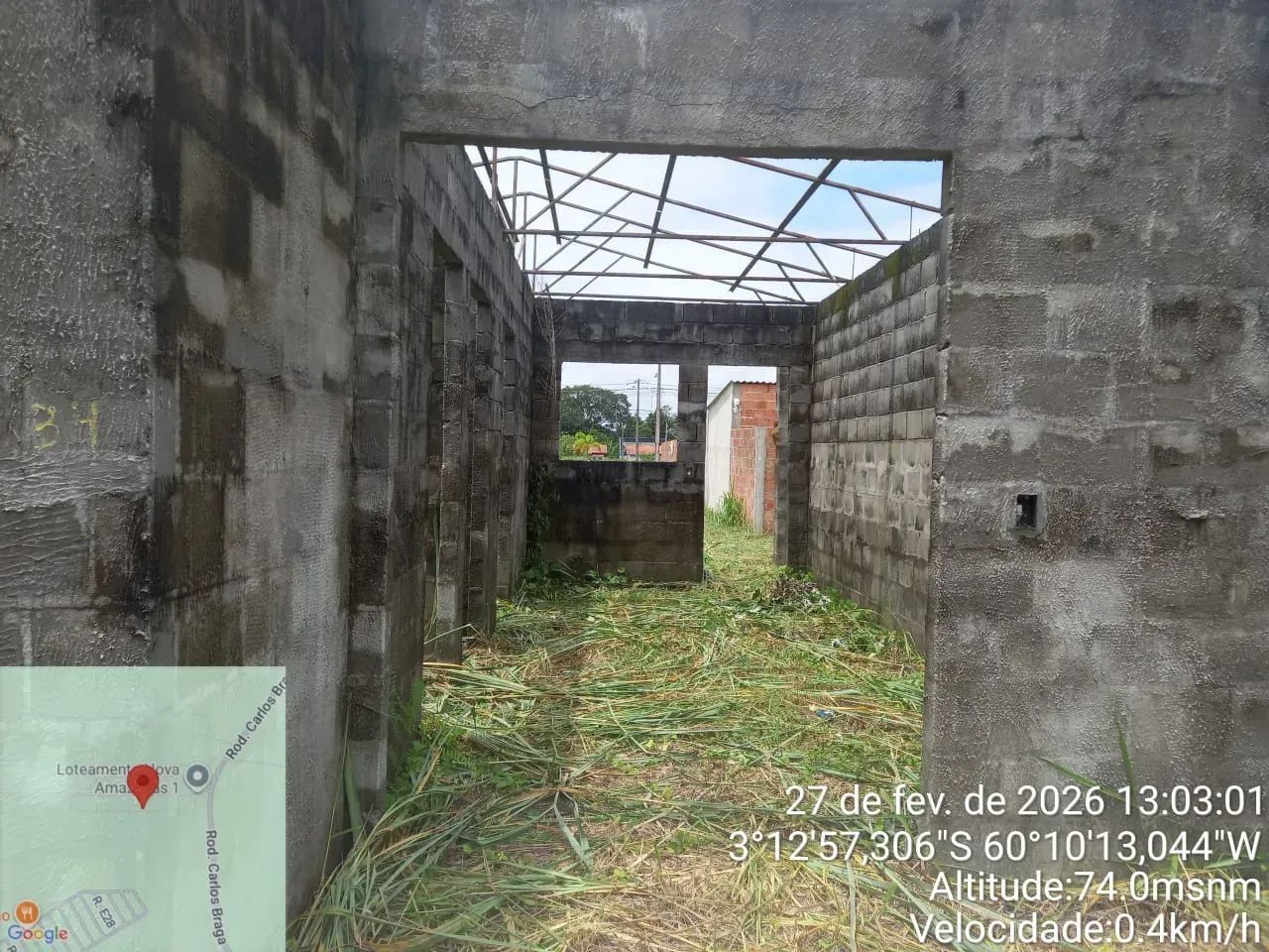 VENDO CASA EM CONSTRUÇÃO NO NOVA AMAZONAS I - Foto 2