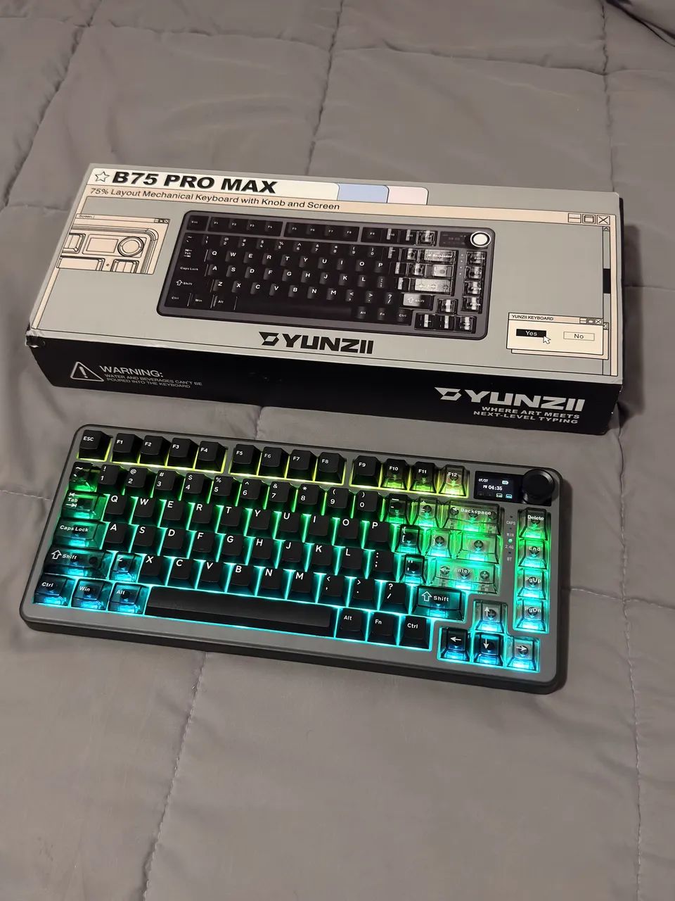 Teclado Yunzii B75 Pro Max